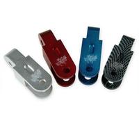 STR-205.51/RE RIALZO AMMORTIZZATORE STR8 rosso anodizzato 60mm