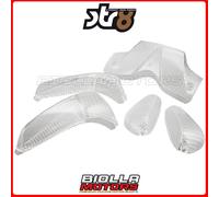 STR-620.23/WH SET VETRI GEMME FRECCE STR8 RL TRASPARENTE, GILERA RUNNER PUREJET
