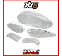 STR-620.71/WH SET VETRI GEMME FRECCE STR8 RL TRASPARENTE, SUZUKI KATANA 50CC I.E