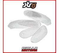 STR-623.27/WH SET VETRI GEMME FRECCE STR8 TRASPARENTE, GILERA STALKER 50CC AC (D
