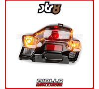 STR-648.22 FANALINO POSTERIORE STOP NERO MBK BOOSTER NEXT GENERATION DOPO IL 199