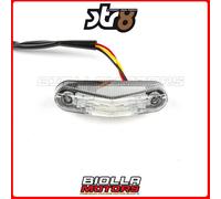 STR-655.28/CE FANALINO LED UNIVERSALE + ILLUMINAZIONE TARGA TRASPARENTE