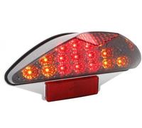 STR-656.01/CE FANALE STR8 BLACK-LINE LED CON FRECCIE X MBK NITRO/YAMAHA AEROX