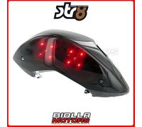 STR-656.07/CE FANALINO POSTERIORE STOP CON FRECCE LED BLACK LINE MBK MACHG 50CC