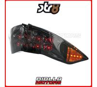 STR-656.08/CE FANALINO POSTERIORE STOP LED E FRECCE BLACK LINE PEUGEOT JET FORCE
