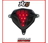 STR-656.10/CE FANALINO POSTERIORE STOP LED BLACK LINE CON FRECCE MBK NITRO 50CC