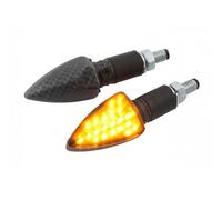 STR-678.33/CA COPPIA FRECCE STR8 BLACK-LINE LED OMOLOGATE