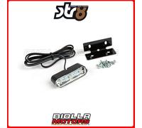 STR-690.06/CE ILLUMINAZIONE TARGA 3 LED SUPPORTO NERO