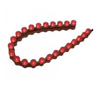 STR-860.12/RE STRINGA SILICONICA STR8 12 LED ROSSI