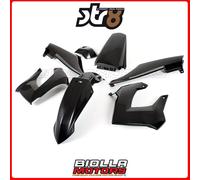 STR-994.7/BK KIT CARENA 7 PEZZI NERO DERBI SENDA ENDURO 2000 (PRIMA DEL '04) - (