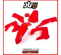 STR-994.7/RED KIT CARENA 7 PEZZI ROSSO DERBI SENDA X-RACE 2000 (PRIMA DEL '04) -