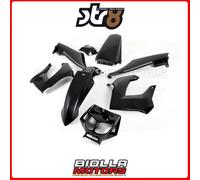 STR-994/BK KIT CARENA 8 PEZZI NERO DERBI SENDA R DRD RACING ENDURO (DAL '05)-(D5