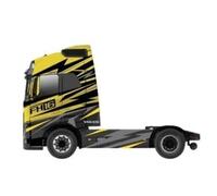 Camion dei Pompieri Volvo FH16 Met. Grigio 1:43 BBURAGO