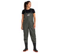 STR Hydro Wader - Scafandro da Pesca Impermeabile in PVC con Stivali Antiscivolo, Salopette Waders Heavy Duty per Pesca, Caccia e Outdoor (44)