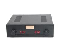 STR12A 12AU7/ECC82 Preamplificatore a controllo remoto a valvole HiFi Audio 4 In 1 Out Circuito preamplificatore Cary SLP-90 di riferimento(Without Tube,230V)
