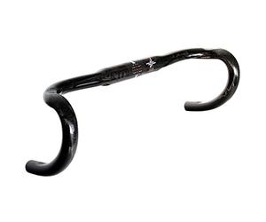 Straàwei UNO - Manubrio piatto in fibra di carbonio, per bicicletta, 230 g