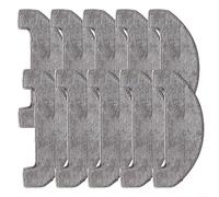 Stracci di ricambio per robot aspirapolvere MONSGA MS1 MAX, robusti panni di ricambio in microfibra, confezione da 4 o 10 per pavimenti puliti (confezione da 10)