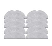 Stracci for Aspirapolvere Robot, Compatibile Con XiaoMi, Compatibile Con Roborock, S5 Max S6 Pure S6 MaxV S5 S51 S50 S55, Compatibile Con Xiaowa, E25 E35 Parti for Aspirapolvere(10Pcs)