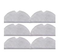 Stracci for Aspirapolvere Robot, Compatibile Con XiaoMi, Compatibile Con Roborock, S5 Max S6 Pure S6 MaxV S5 S51 S50 S55, Compatibile Con Xiaowa, E25 E35 Parti for Aspirapolvere(6Pcs)