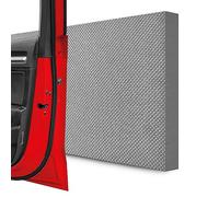 STRACKS® 4 protezioni da parete per garage, 40 x 20 x 2 cm, extra spesse, per la vostra auto e la parete del garage, protezione autoadesiva per bordi della porta, set da 4 pezzi, motivo a quadri,