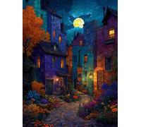 Strada Bellissima Puzzle 4000 Pezzi, 3D Puzzle per Adulti Impegnativo, Educa Puzzles Artistico, Divertente E Stimolante Puzzles Decorativo per La Famiglia, Regalo e Decorazione Pareti FNKL6-721