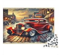 Strada calda classica Puzzle 1000 Pezzi In Resistente E Durevole, Un Busta Di Puzzle A Rompicapo Per Enigma Per Il Relax Mentale, Ideale Per Vacanza Relax, Puzzle 70x50cm/1000pcs