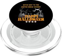 Strada delle streghe alla congrega di caffè Brew-coven? PopSockets PopGrip per MagSafe