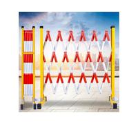 Strada mobile retrattile in fibra di vetro con pali ispessiti e blocco di sicurezza, adatta for centri commerciali e ascensori(1.2x1.5m)