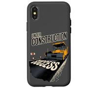 Strada per il successo in costruzione, lavorare duro Custodia per iPhone X/XS