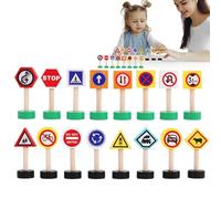 stradali per bambini - 16x Segno di circolazione del gioco di segnaletica | Segnali stradali per bambini, Gioco di apprendimento anticipato, GIS