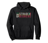 Strade Bianche Firenze Italia dal 2007 Ciclismo Felpa con Cappuccio