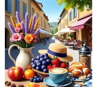 Strade della città della frutta 90 Pezzi Puzzle, 90 pezzi puzzle Classico per adulti, Fai Da Te Giochi Educativo e Giocattoli Sfida, Intrattenimento Creativo, Puzzle Impossible