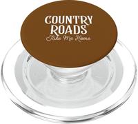 Strade di campagna mi portano a casa - West Virginia American Classic PopSockets PopGrip per MagSafe