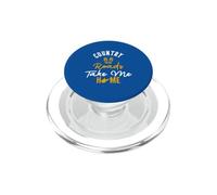 Strade di campagna Portami a casa Impronta West Virginia Mappa PopSockets PopGrip per MagSafe