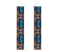 Strade Di New York City Stampa Portico Banner Per Il Ringraziamento,Banner Interno Per Porta D'ingresso,Per Tutte Le Celebrazioni