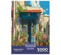 Strade europee Puzzle 1000 Pcs Jigsaw Puzzle Per Adulti Bambino Giochi Stimolanti Per Tutta La Famiglia Puzzle Stampa Di Alta Qualità 70x50cm/1000pcs