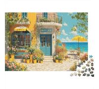 Strade europee Puzzle 1000 Pezzi Jigsaw Puzzle Impossibile Regali Per Adolescenti E Bambini Home Giochi 70x50cm/1000pcs