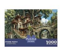 Strade europee Puzzle 1000 Pezzi Jigsaw Puzzle Per Adolescenti E Bambini, Giochi Stimolanti Per Tutta La Famiglia 38x26cm/1000pcs