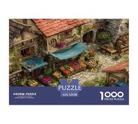 Strade europee Puzzle 1000 Pezzi Trattori Jigsaw Puzzle Per Adulti Puzzle 1000 Pezzi Difficili Per Adulti Home Giochi Puzzle 52x38cm/1000pcs