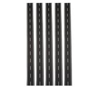 Strade Layout Scala N Realistiche 5pz 1160 Strisce Stradali Nere con Forte Adesi