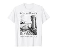 Strade Romane Che appesano Il Modo in Cui la Storia Maglietta