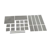 Strade T 1:450, Banchine, Rotonde, Parcheggio, Incroci in Grigio Cemento