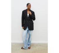 Stradivarius Blazer dritto con cintura Nero M