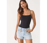 Stradivarius - Body senza maniche nero XS