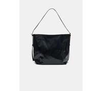 Stradivarius Borsa a secchiello in finta pelle Nero OS
