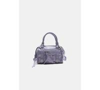 Stradivarius Borsa a tracolla bowling con cerniera Malva OS