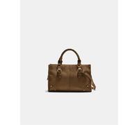 Stradivarius - Borsa a tracolla color caramello con tracolla intrecciata-Marrone M