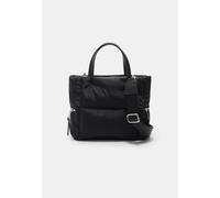 Stradivarius Borsa a tracolla imbottita in tessuto Nero OS