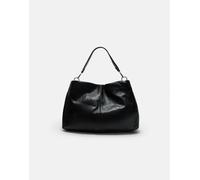 Stradivarius - Borsa da spalla nera con manico-Nero M
