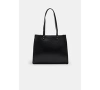 Stradivarius Borsa shopper con cerniera laterale Nero OS